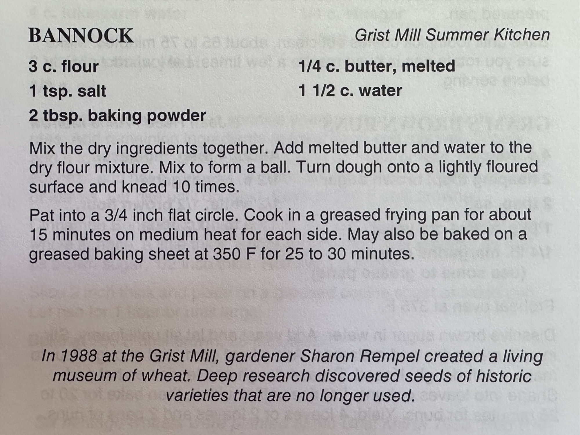 Cookbook: Friends of the Grist Mill - Image 3
